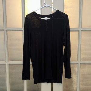 Lululemon black long sleeve top